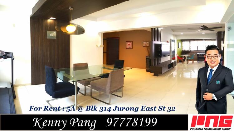 Blk 314 Jurong East Street 32 (Jurong East), HDB 5 Rooms #149293742